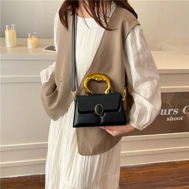 

Модная женская сумка через плечо, кожаная сумка через плечо, сумка-мессенджер, роскошная дизайнерская элегантная классическая марка