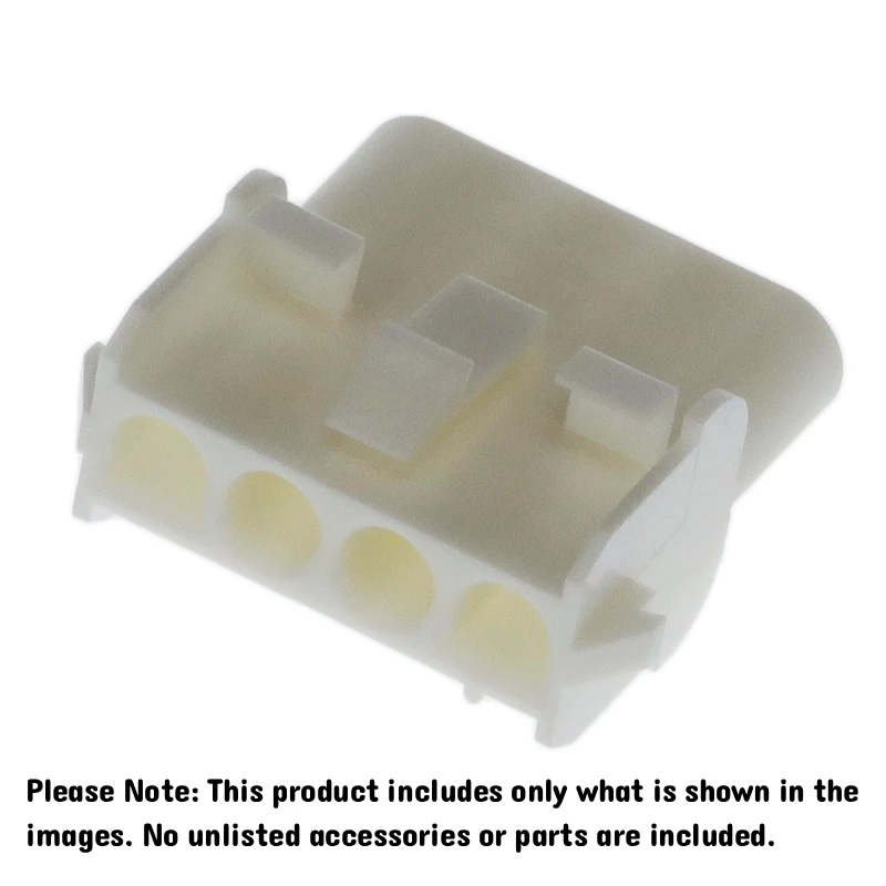 350720-1,Housing for Female,Rectangular Power Connector,4P,Wire-to-Wire,Centerline 0.25 in,Universal MATE-N-LOK,Plug,350780-1