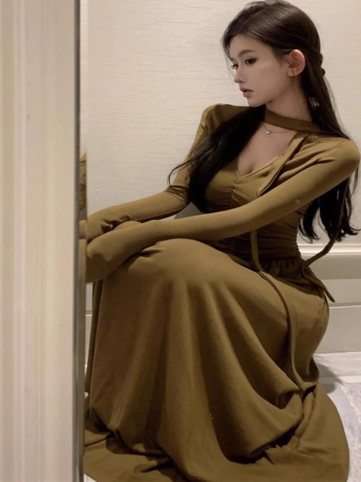 Dresses Long Sleeve… - image