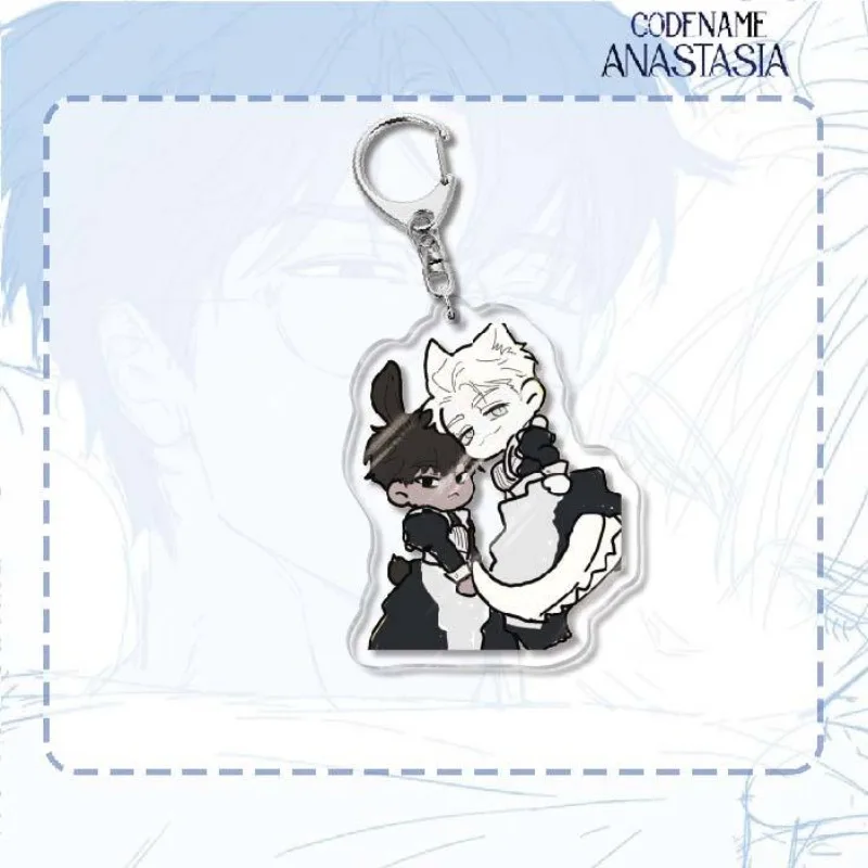 Codename:anastasia Anime Acrylic Keychain Character Key Chain