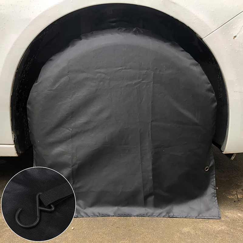 Universal Car Spare Wheel Tyre Cover Wheel Pocket Tire Spare Tire Storage Cover Handbag Wheel Protective Bags Spare Tire Cover