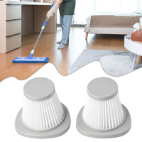For Deerma DX118C/DX128C Vacuum Cleaners  2 Filter Cartridges For Robotic Vacuum Cleaners Accessories