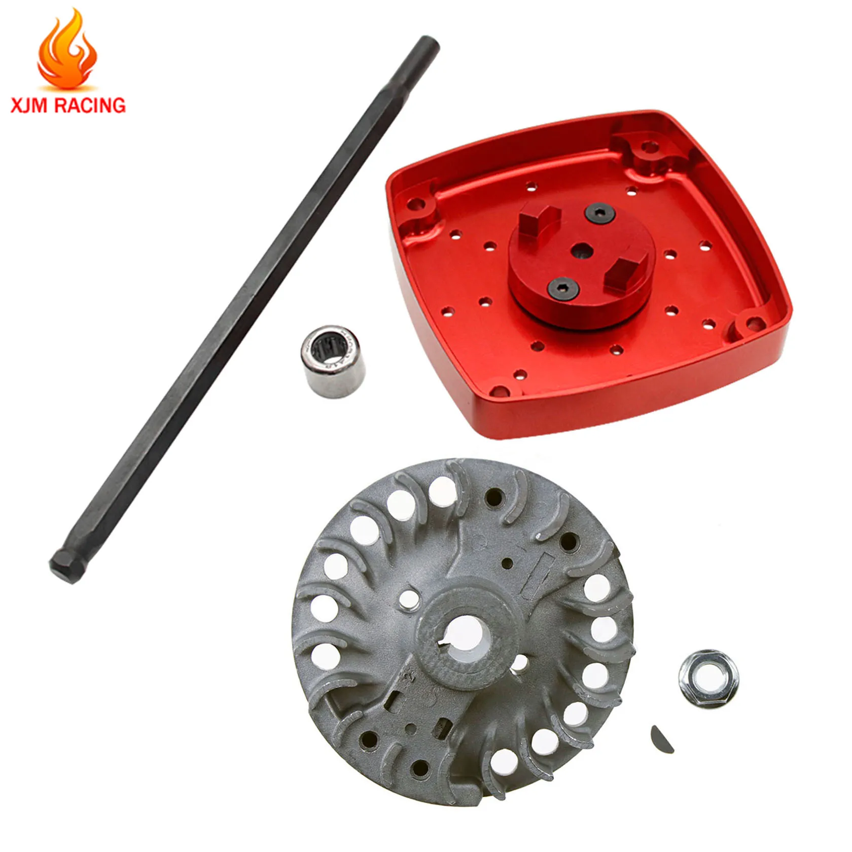 Avviamento Roto in metallo o accessorio per motore CY Zenoah 23cc-45cc per parti di automobili RC 1/5 HPI Rofun Rovan KM Baja Losi 5ive T FG