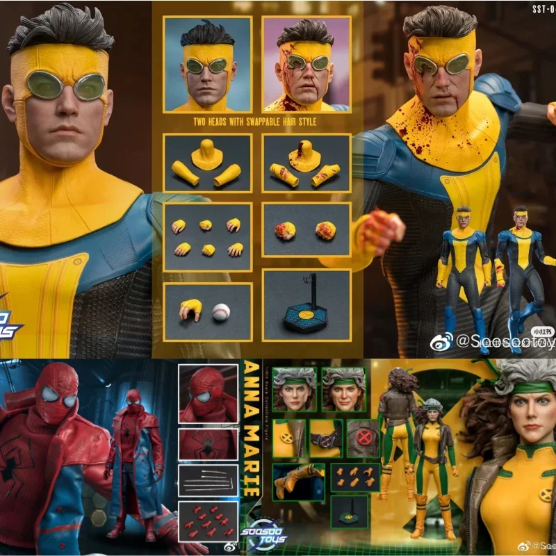 

1/6 Sst-042 043 044 Небьющаяся модель персонажа паука Анны Марии Night Out, коллекция игрушек в подарок