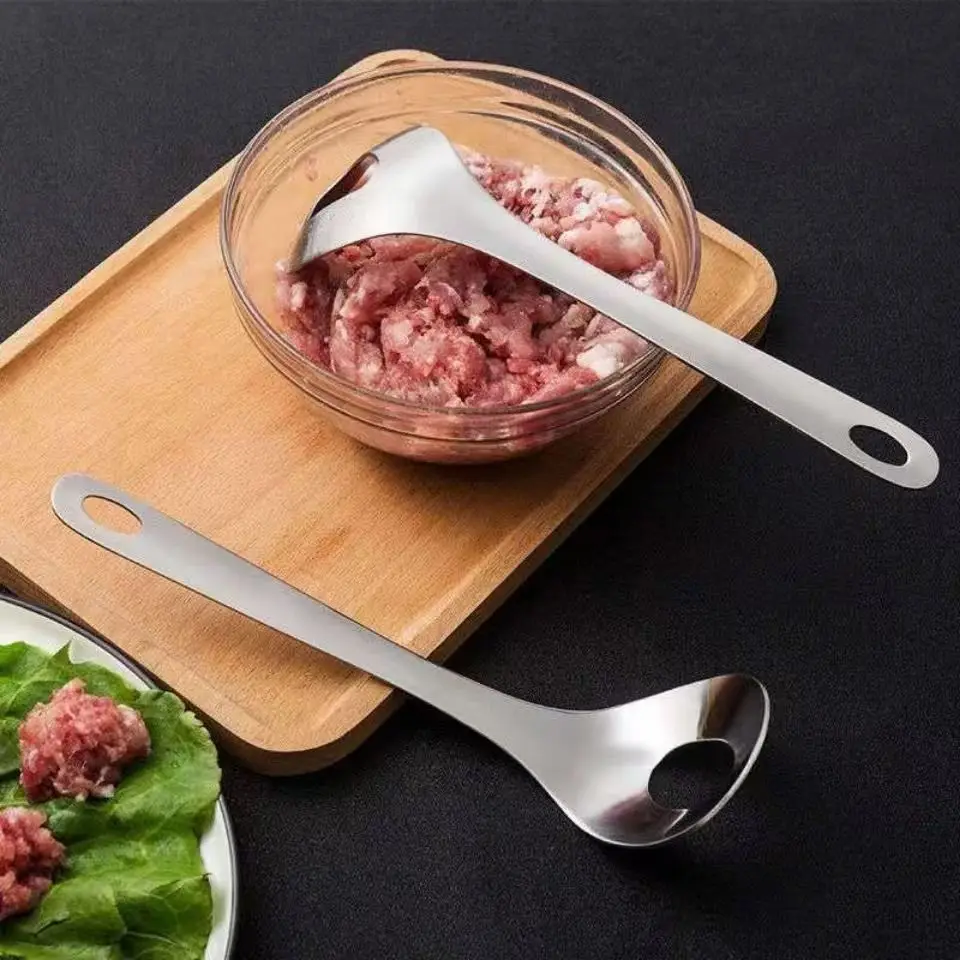 1pc/2pcs/3pcs Stainless Steel Meatball Spoon Mold, Household Kitchen Tool for Making Meatballs