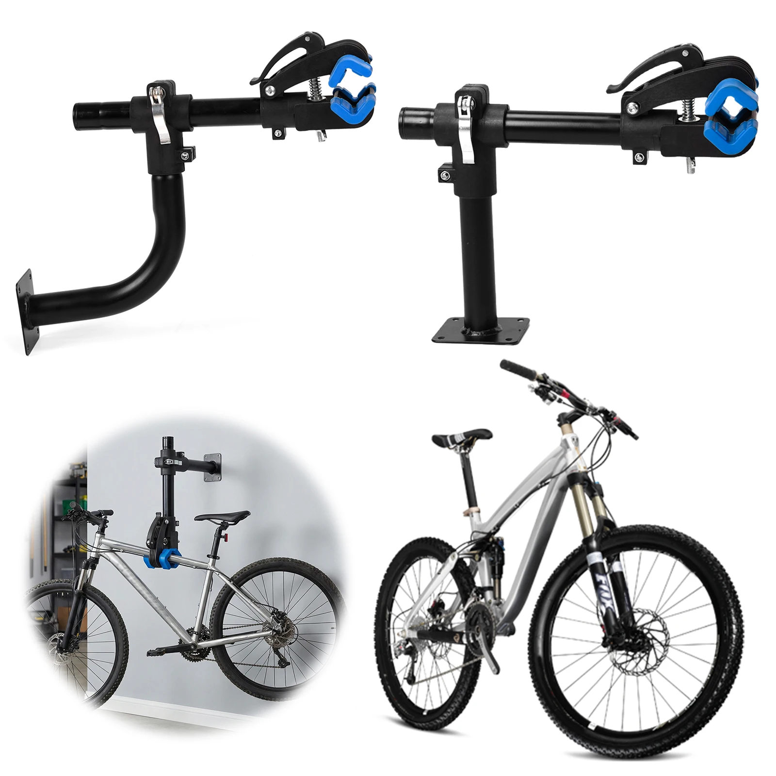 

Wall Mounted Bike Work Stand Space Saving Hold Up To 44 Ibs Bicycles Maintenance Rack for MTB Road Bicycles Accessories