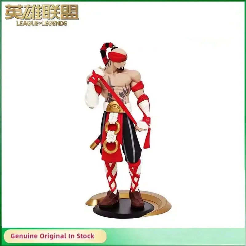 

Original LOL League of Legends The Blind Monk Lee Sin Game Dramatist Statues Action Figure Ornaments Model Collectible Gift