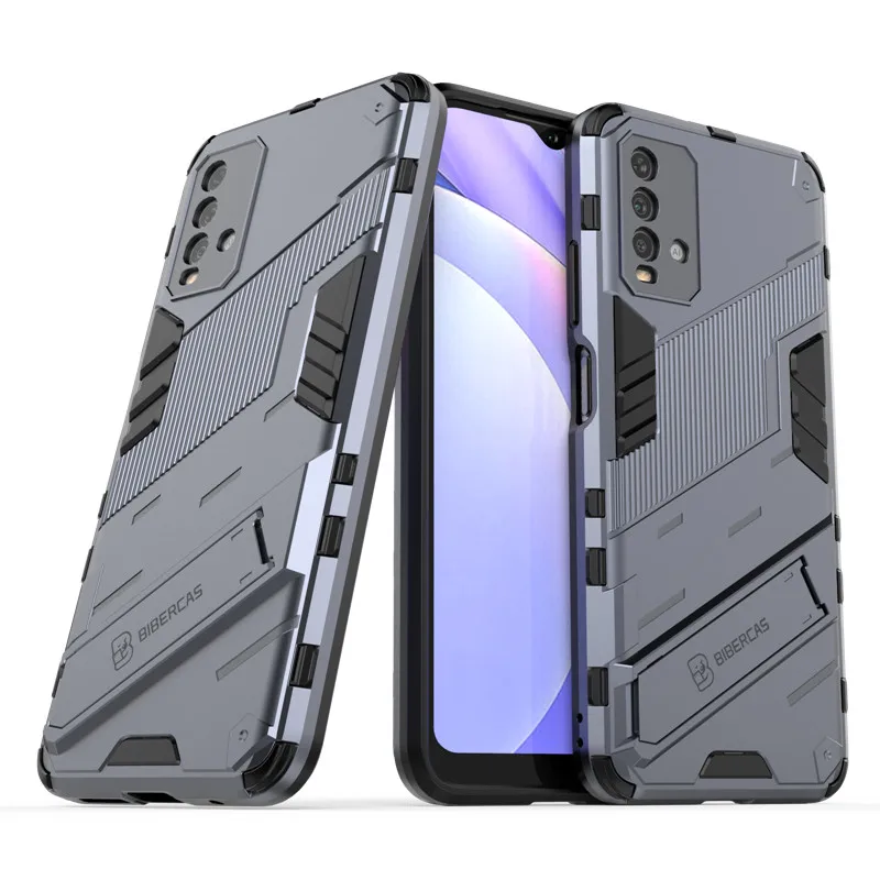 For Xiaomi Redmi 9T Case For Xiaomi Redmi 9T Cover Armor PC Shockproof Silicone TPU Protective Bumper For Redmi 9T