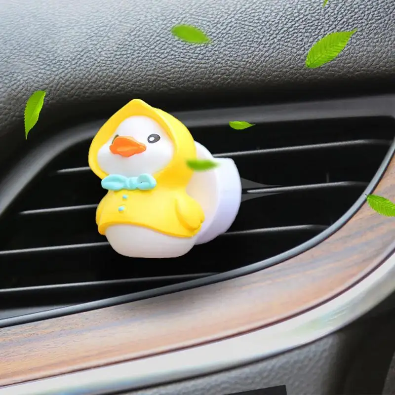 

Car Air Freshener Vent Clips Creative Duck Design Aromatherapy Perfume Diffuser Decoration Longlasting Fragrance Car Accessories