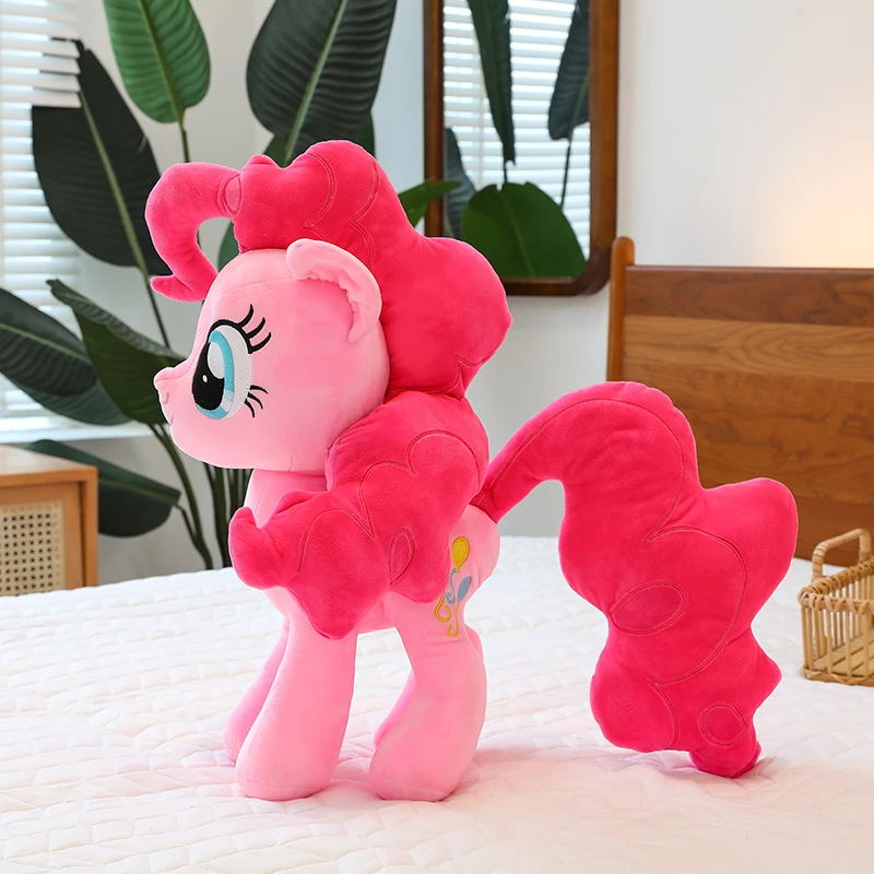 Neue Große 80/90 cm Anime My Little Pony Prototyp Plüsch Puppe Anime Weiches Kissen Mädchen Fluttershy Sofa Ornamente kinder Spielzeug Geschenk