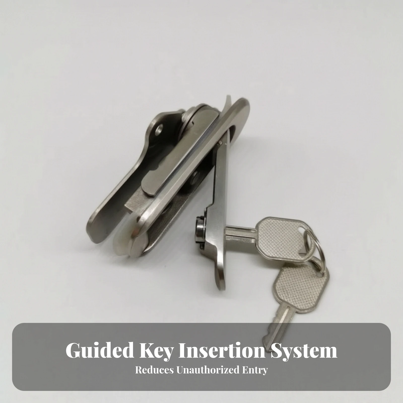 Flush Cabinet Lock Replacement Flush Mount Cabinet Lock Hardware Rust-Resistant Long-Lasting for Maintenance Technicians