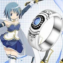 AnimePuella Magi Madoka Magica Akemi Homura Cosplay Sterling Silver Finger Ring Men Women's Jewelry Gift Drop Shipping Wholesale