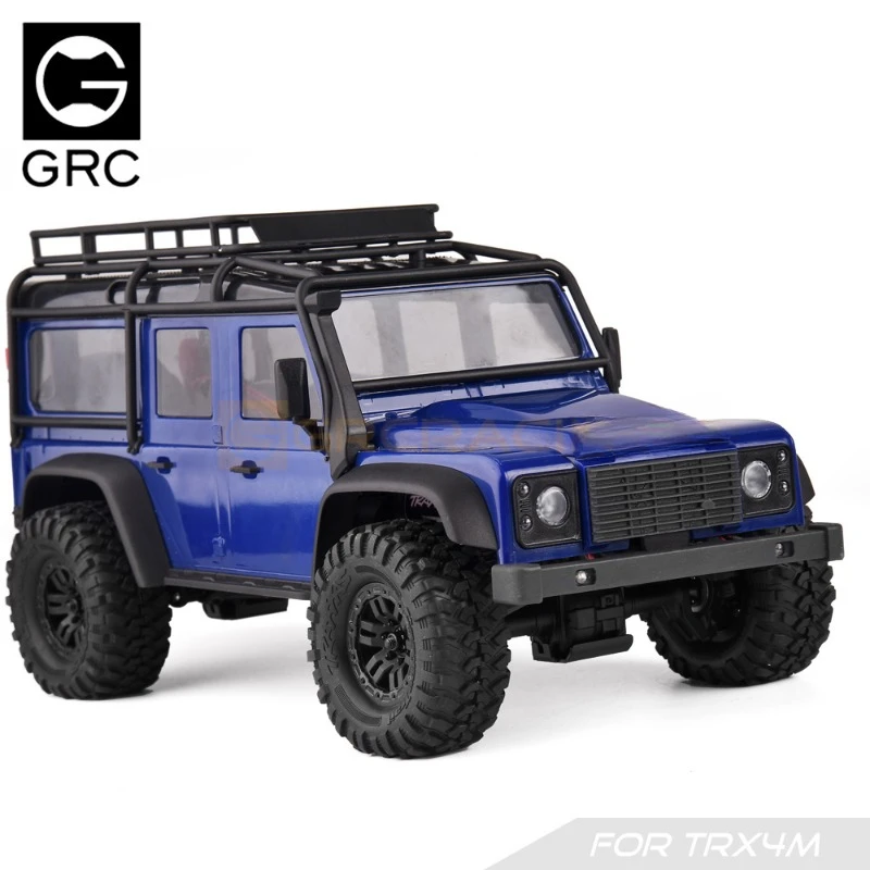 Griglia anteriore modificata per rimuovere la simulazione della replica del guscio dell'auto dell'argano per 1/18 RC Crawler Car Traxxas TRX4M Defender Bronco Car