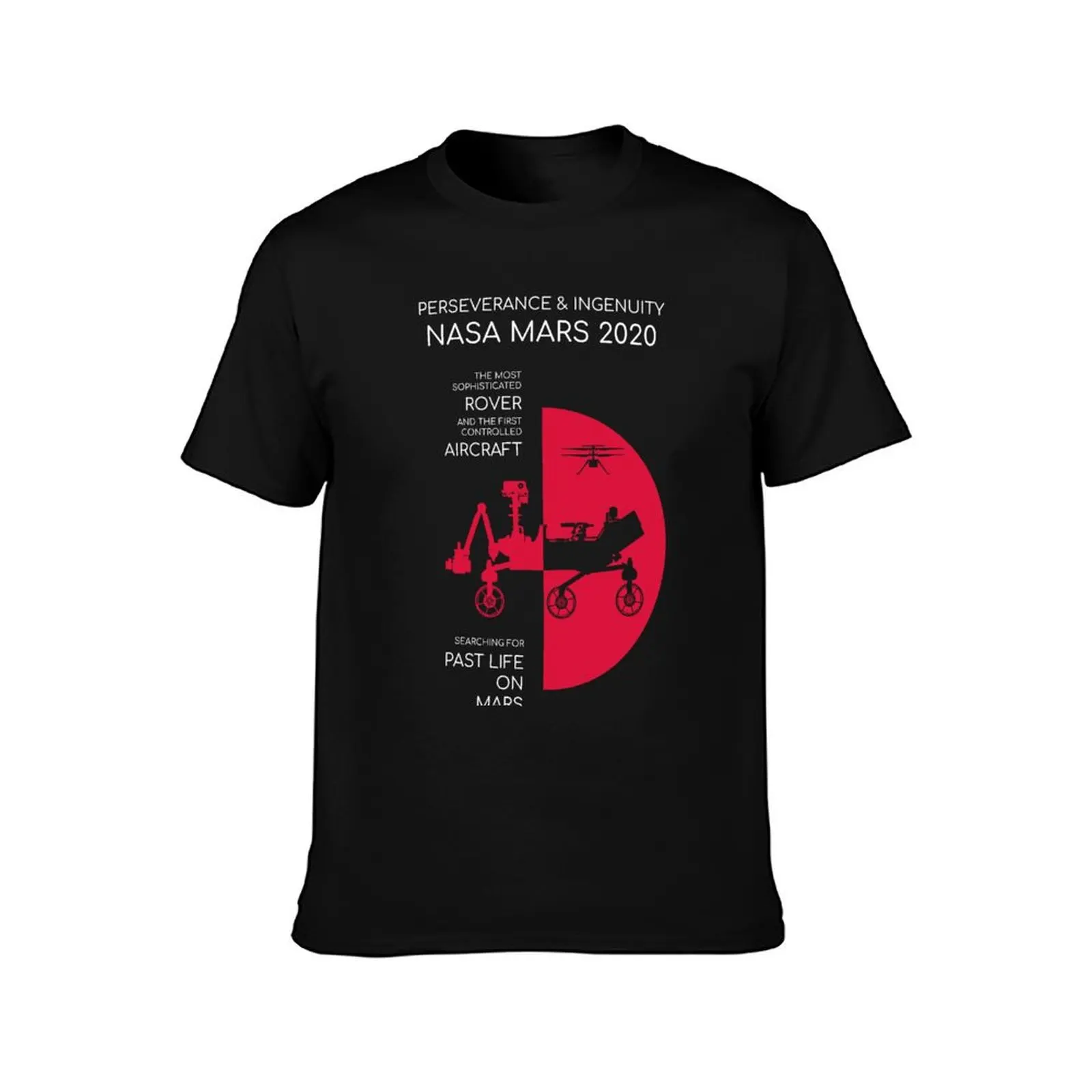 Perseverance and Ingenuity. NASA MARS 2020 (Pop) T-Shirt tees oversized graphic tee mens plain t shirts