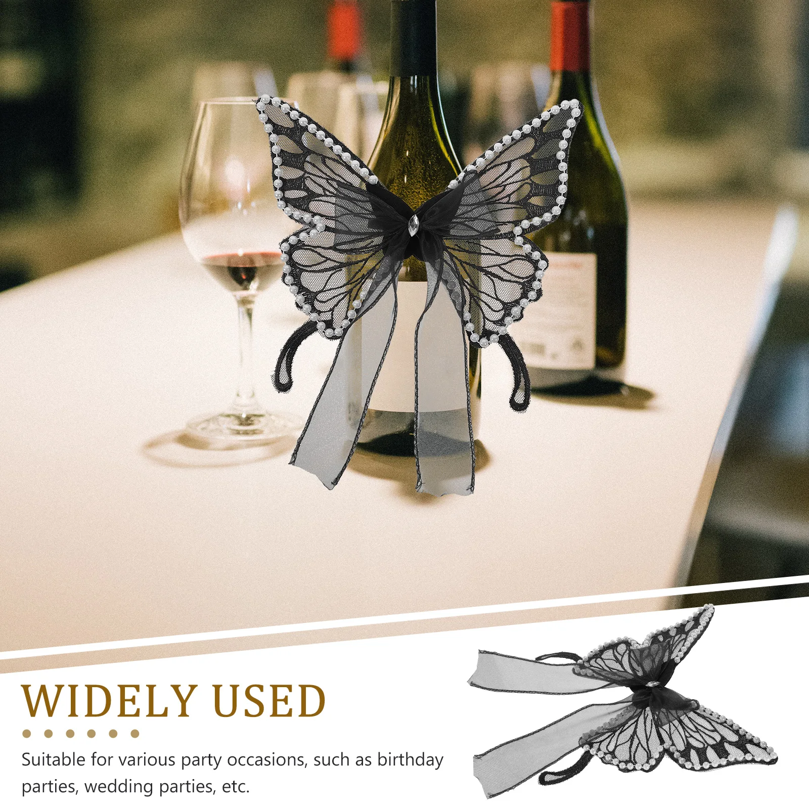 

Bottle Butterfly Wings Decoration Diy Decors Butterflies Decorations Party Glass Insect Ornaments