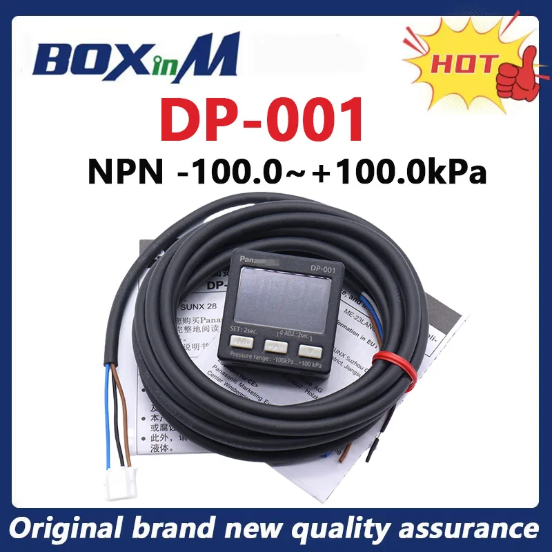 

100% New original manometer DP-001 Digital vacuum negative pressure sensor