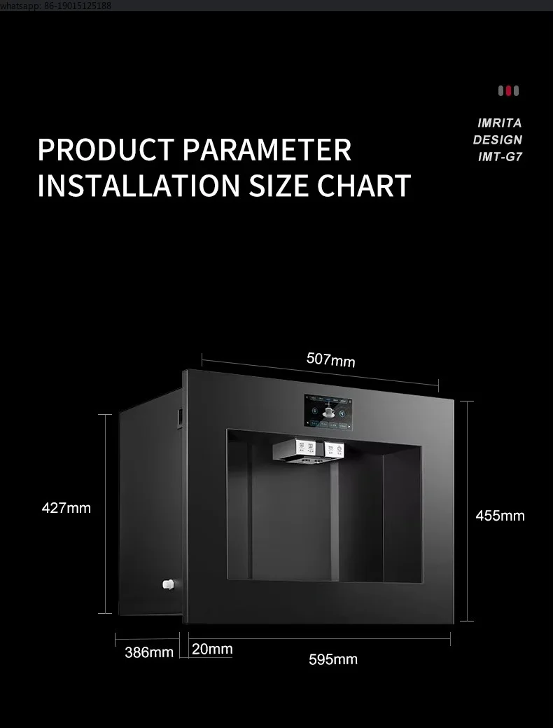 Soda water system Multifunctional wall-mounted automatic water dispenser
