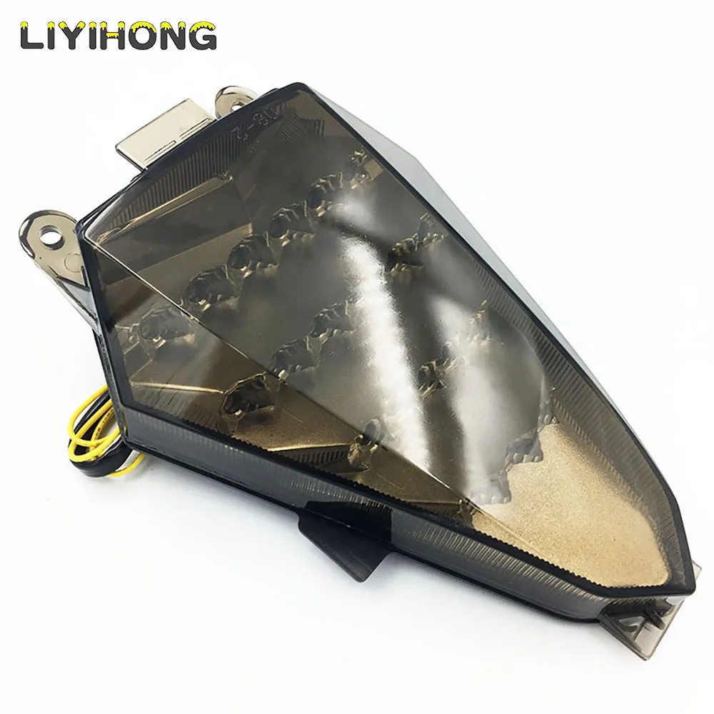 Motorcycle Integrated Tail Light LED Brake Rear Stop Light For Yamaha YZF R6 YZF-R6 2008-2016 Cafe Racer Turn Signal Lamp light