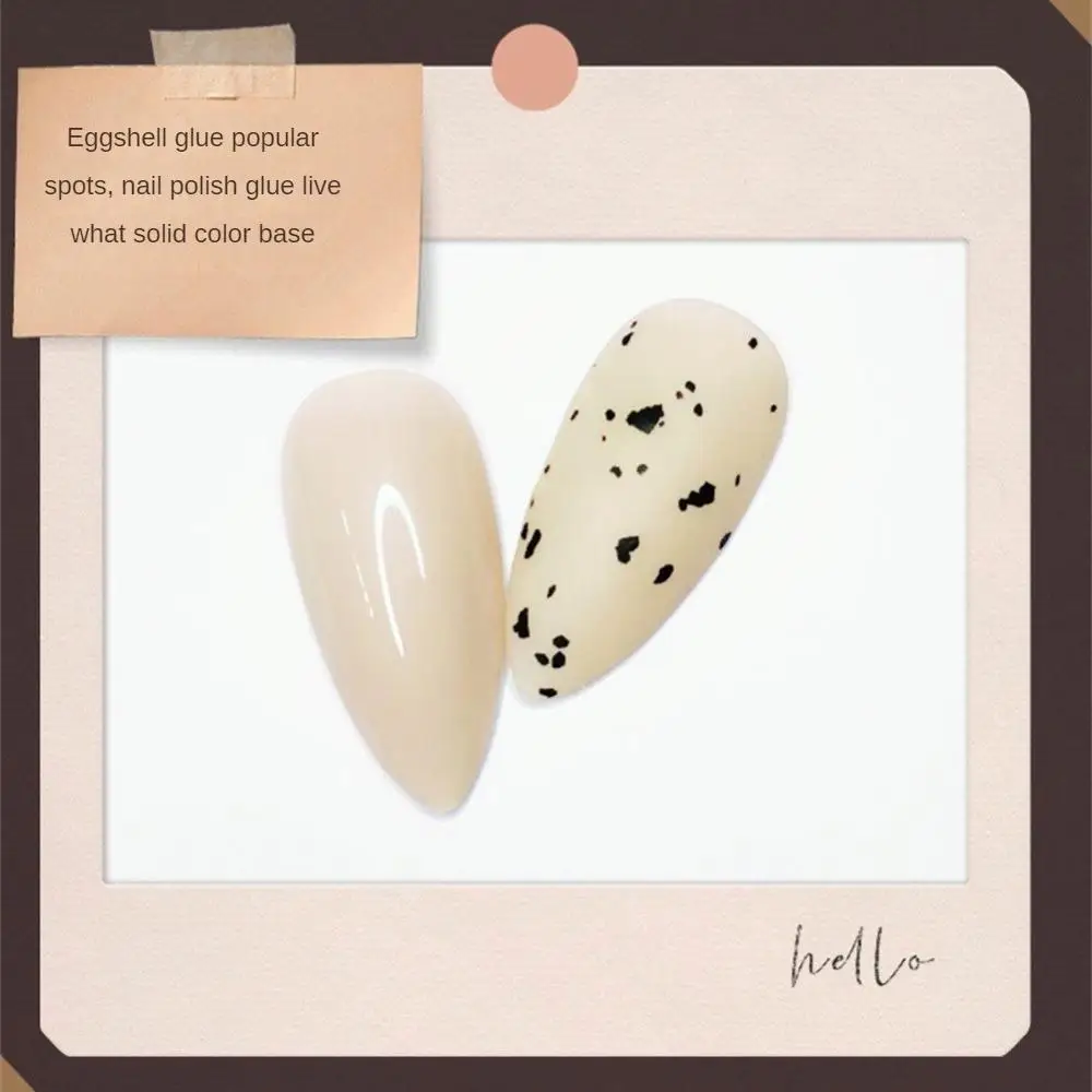 إنشاء تصاميم أظافر مذهلة مع تأثير بقعة سهولة الورنيش طويلة الأمد ومقاومة للرقاقة صيغة رسومات أظافر طلاء أظافر جل البيض