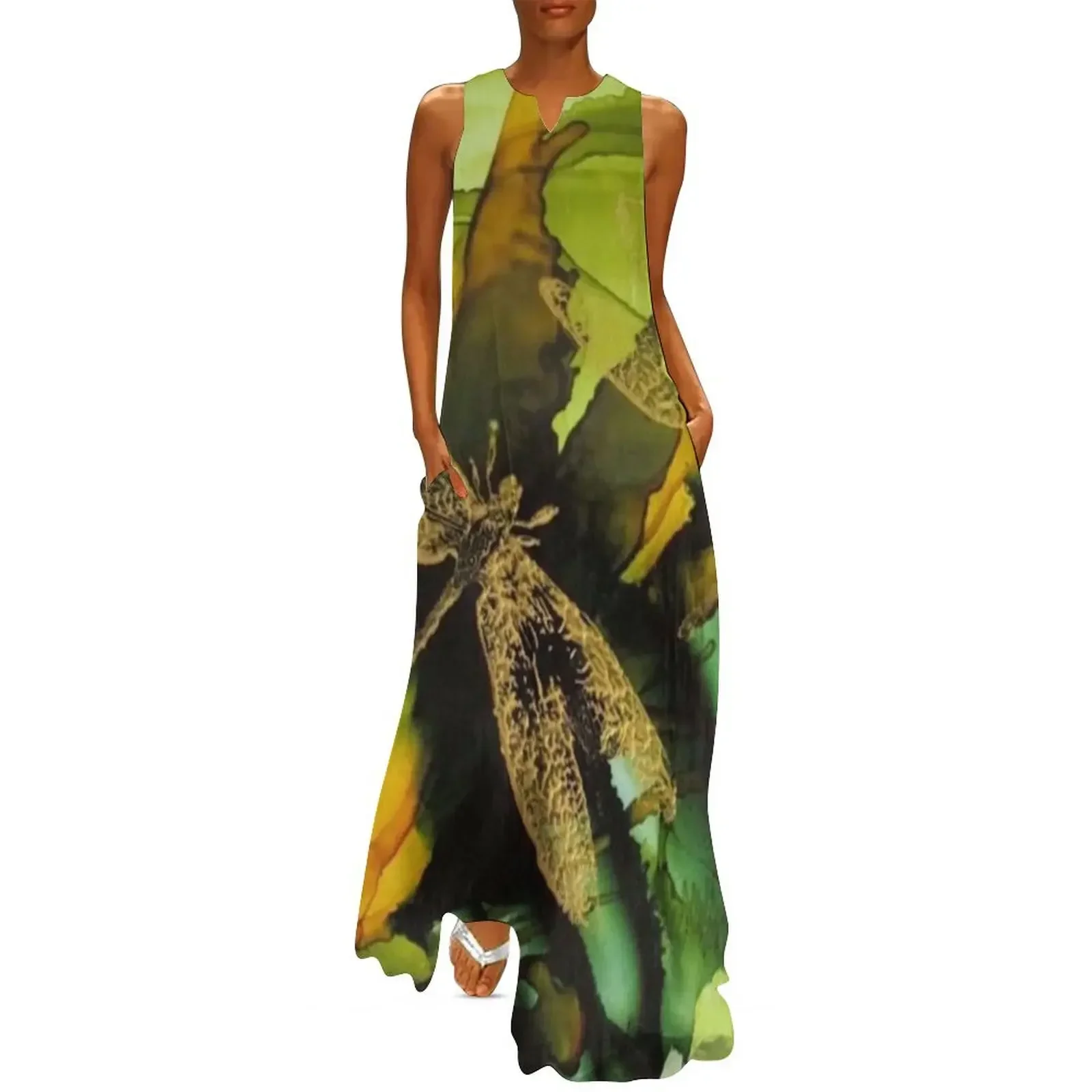 

Pretty in Gold - by Barbara Mitchell Long Dress Prom gown summer dresses women 2025 Dress for girls prom dresses 2025 Dress