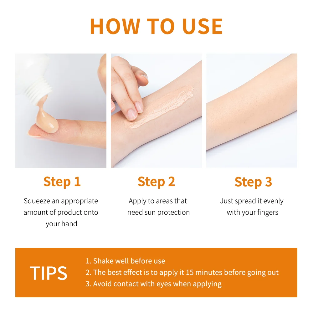 Lakerain Vitamin C Sunscreen Foundation - SPF Moisturizing Base Makeup with Vitamin E, Brightening Anti-Aging Face Primer (30ml)