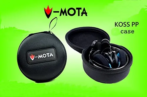 V-MOTA PP Headphone Mala, Carry Case Boxes para Koss PP Porta Pro, KTC Ultimate Headset portátil e Nitecore HC30W Lumen
