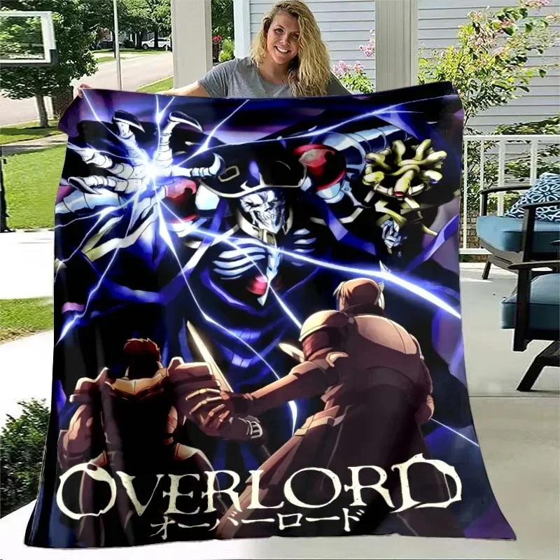 

The latest anime Overlord printing blanket Wildfill Piece Bed Warm bed blanket Flasmium soft and comfortable home travel blanket