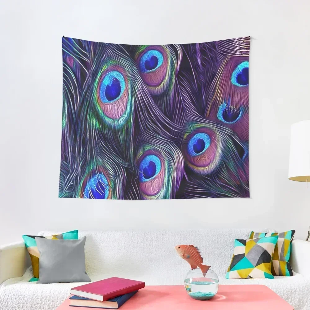 

Peacock Feather Tapestry Wall Tapestries Decorations For Your Bedroom Bathroom Decor Tapestry