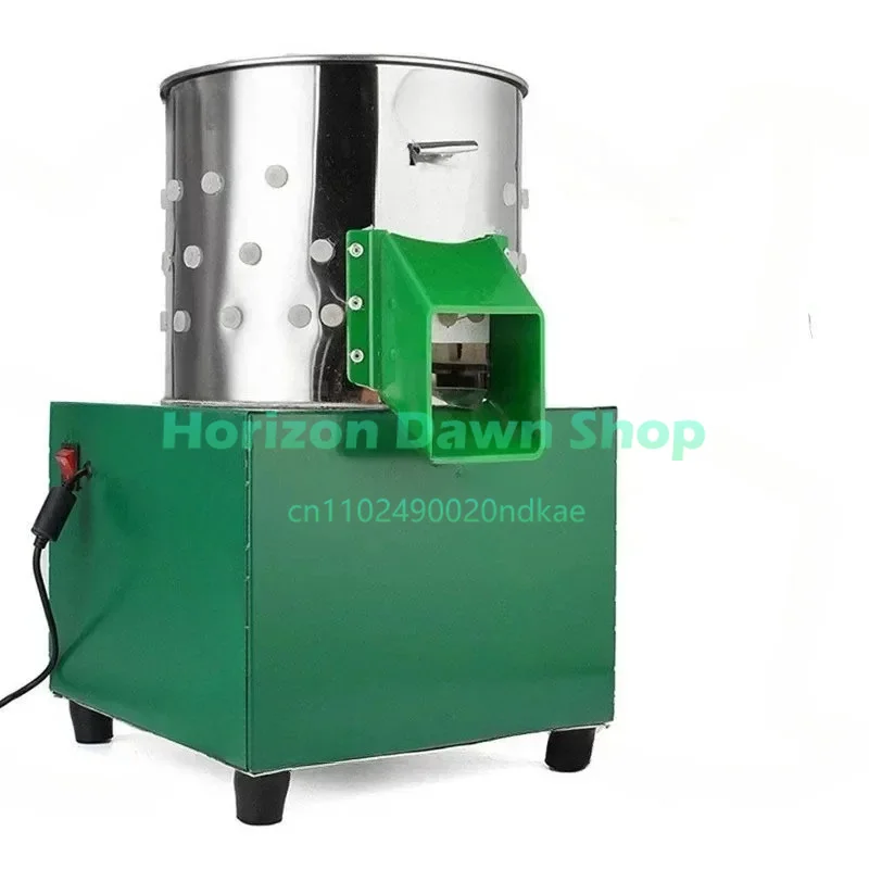 Automatic Household Chicken Plucker Stainless Steel Feather Removal Machine with Rubber Fingers