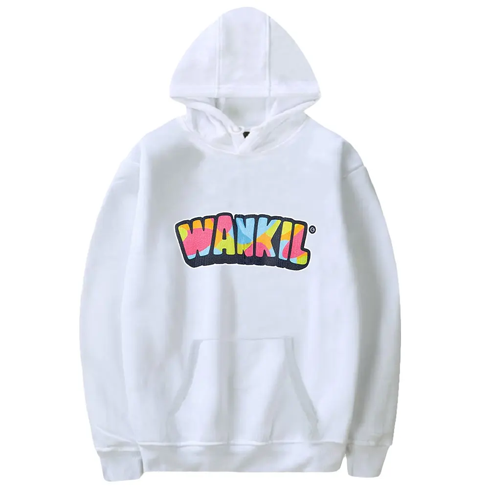 Wankil Studio Hoodie Unisex Long Sleeve Men Women Hooded Sweatshirt Casual Style Fashion Clothes