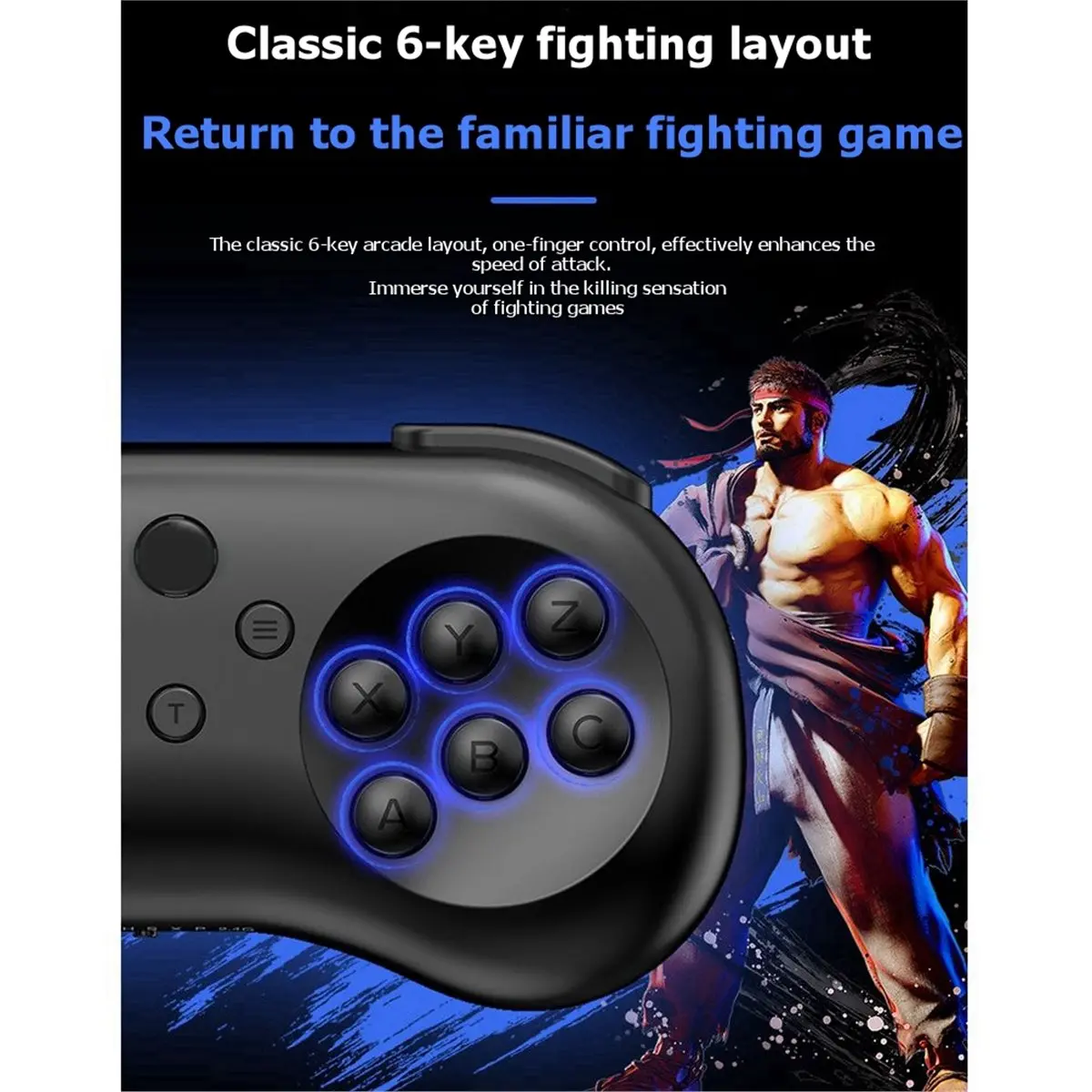 Y04 Wireless Gaming Controller Hall Joystick Gamepad for Switch Switch2 PC Adjustable Dual Motor Shock A