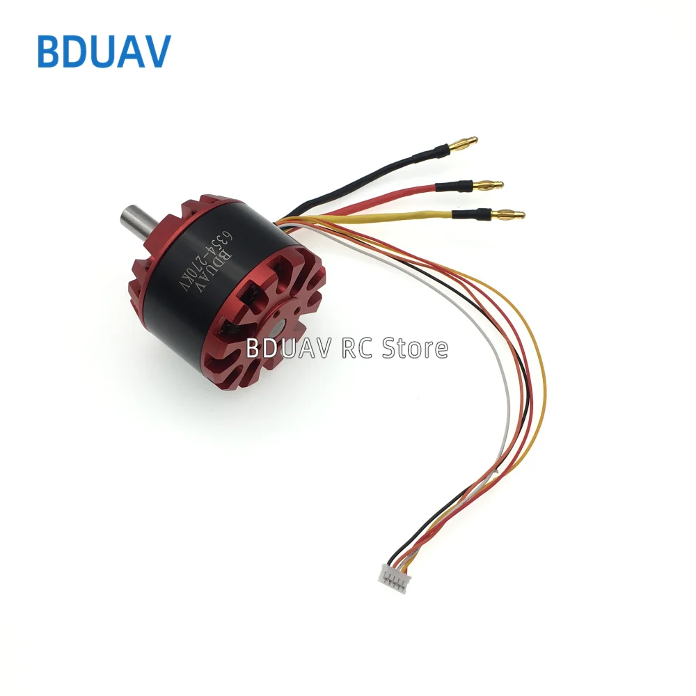 N6354 2300w brushless motor DC outrunner motor for electric skate board DIY 6354 270KV 180kv brushless sensorless motor