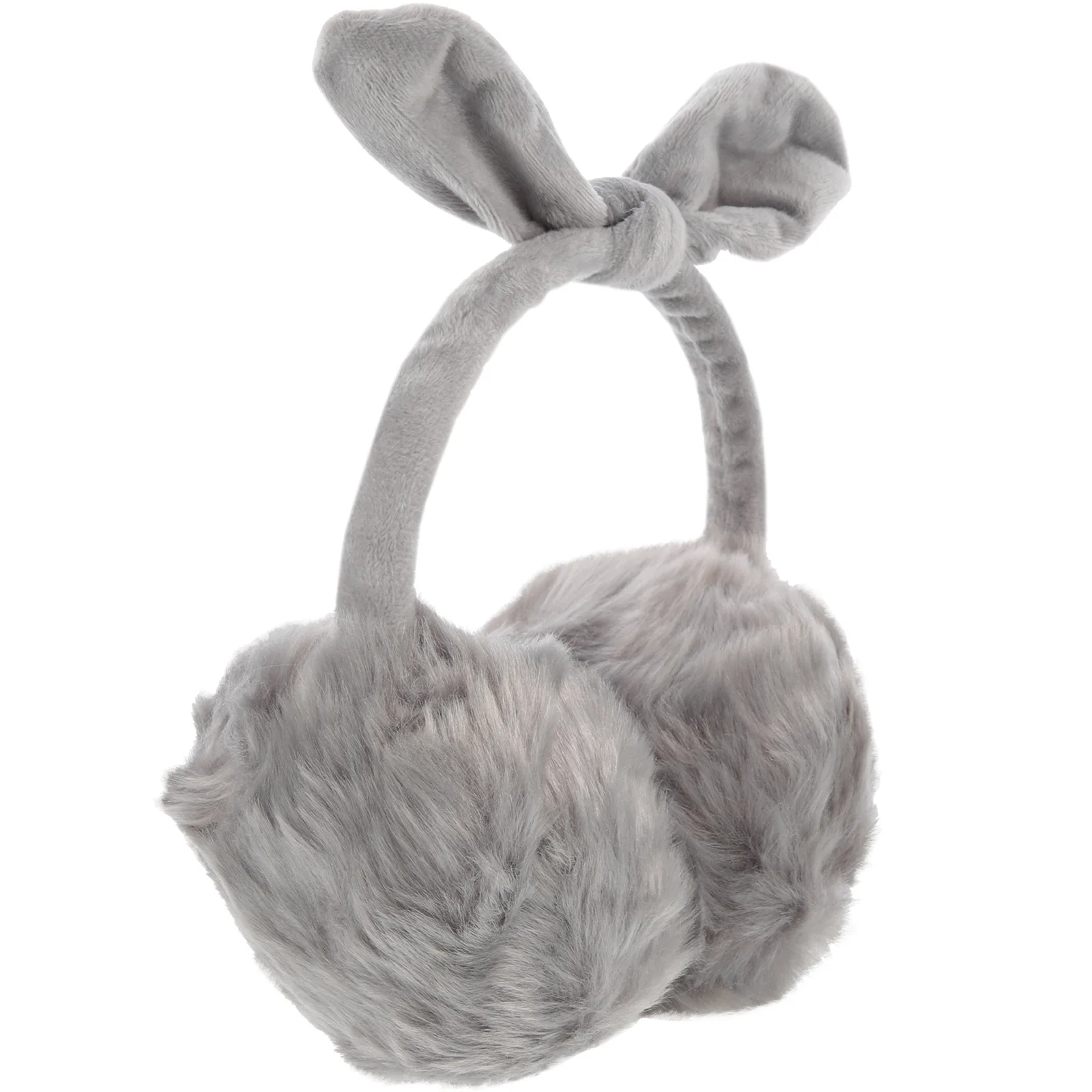 Bowknot الأذن يفشل غطاء للأذنين Bowknot تصميم المضادة للانزلاق الأذن يغطي للنساء الشتاء أغطية الرأس هدية أرنب نمط