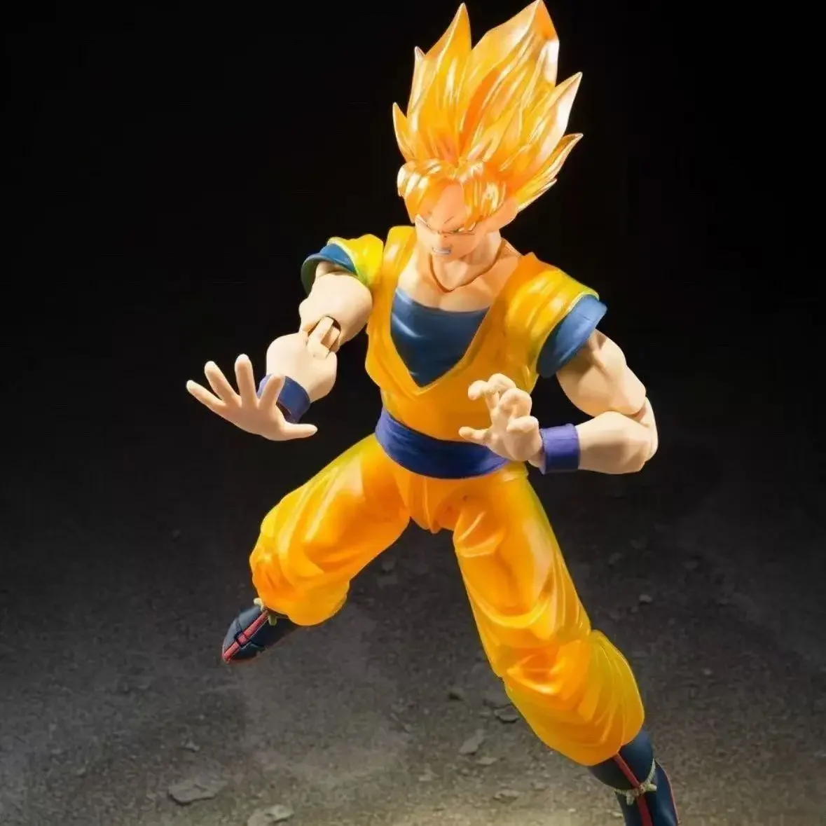 

Bandai SHF Goku TNT Limited Z Warrior Super Saiyan Модель мобильного телефона Фигурка Игрушка Фигурка Модель Коллекция Игрушка в подарок