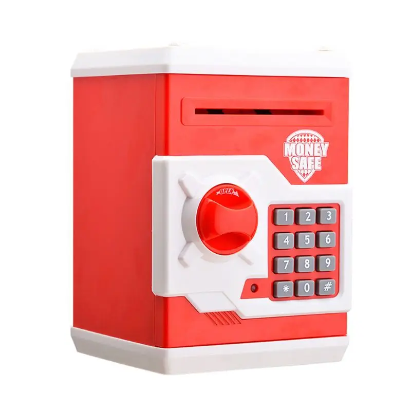 Electronic Piggy Bank for Kids, Mini ATM Coin Box, Password Lock, Great Gift Toy for Children, Drop Shipping