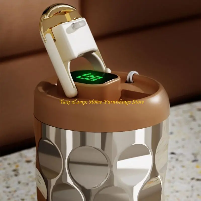 

W8EA Vacuum Insulated Ceramic Thermos Cup 410ML Ceramic Inner Layer Coffee Mug