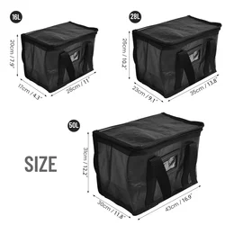 Pizza Bag Meal Delivery Bag Doppelter Reißverschluss Hohe Qualität Wasserdicht Double Zip Warm Cold Bag Useful Food Insulation