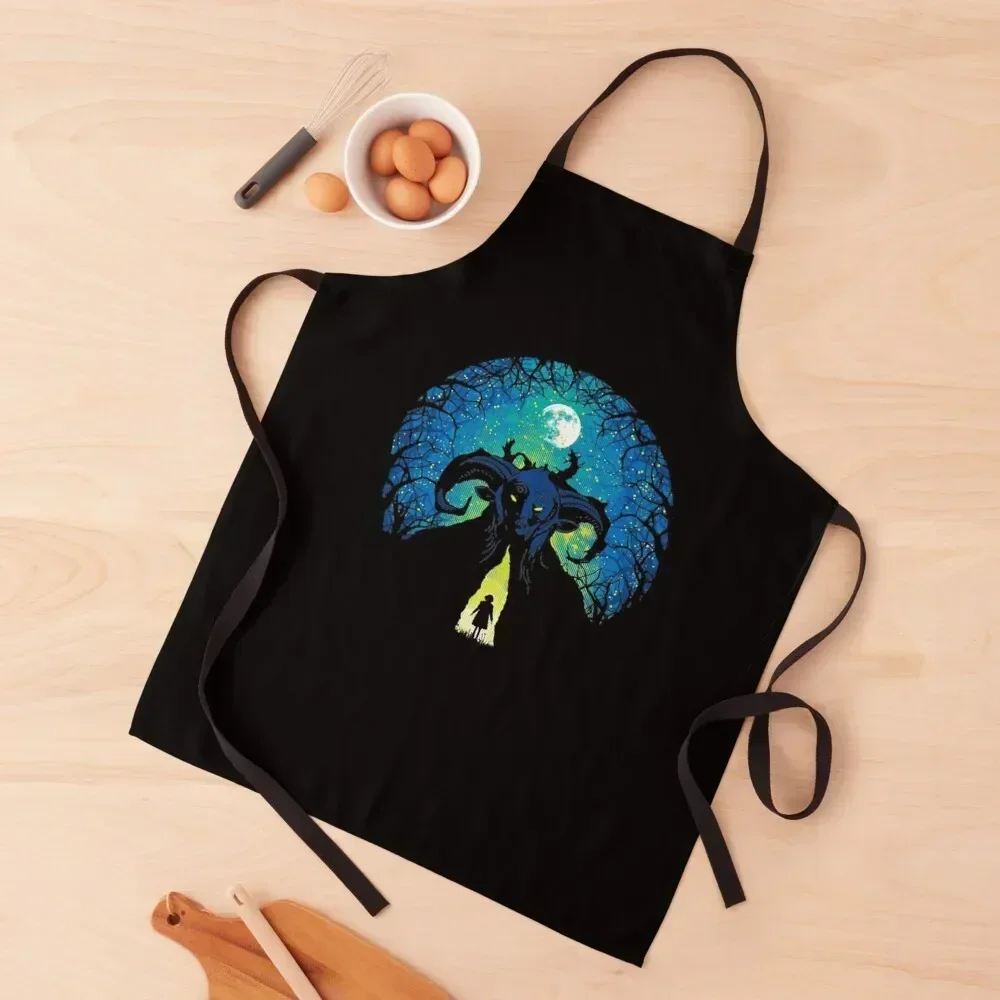 

Cool Gifts Guillermo Del Toro Black Fantasy Movie Series Day Gift Apron cookings for women Customizable Woman Apron