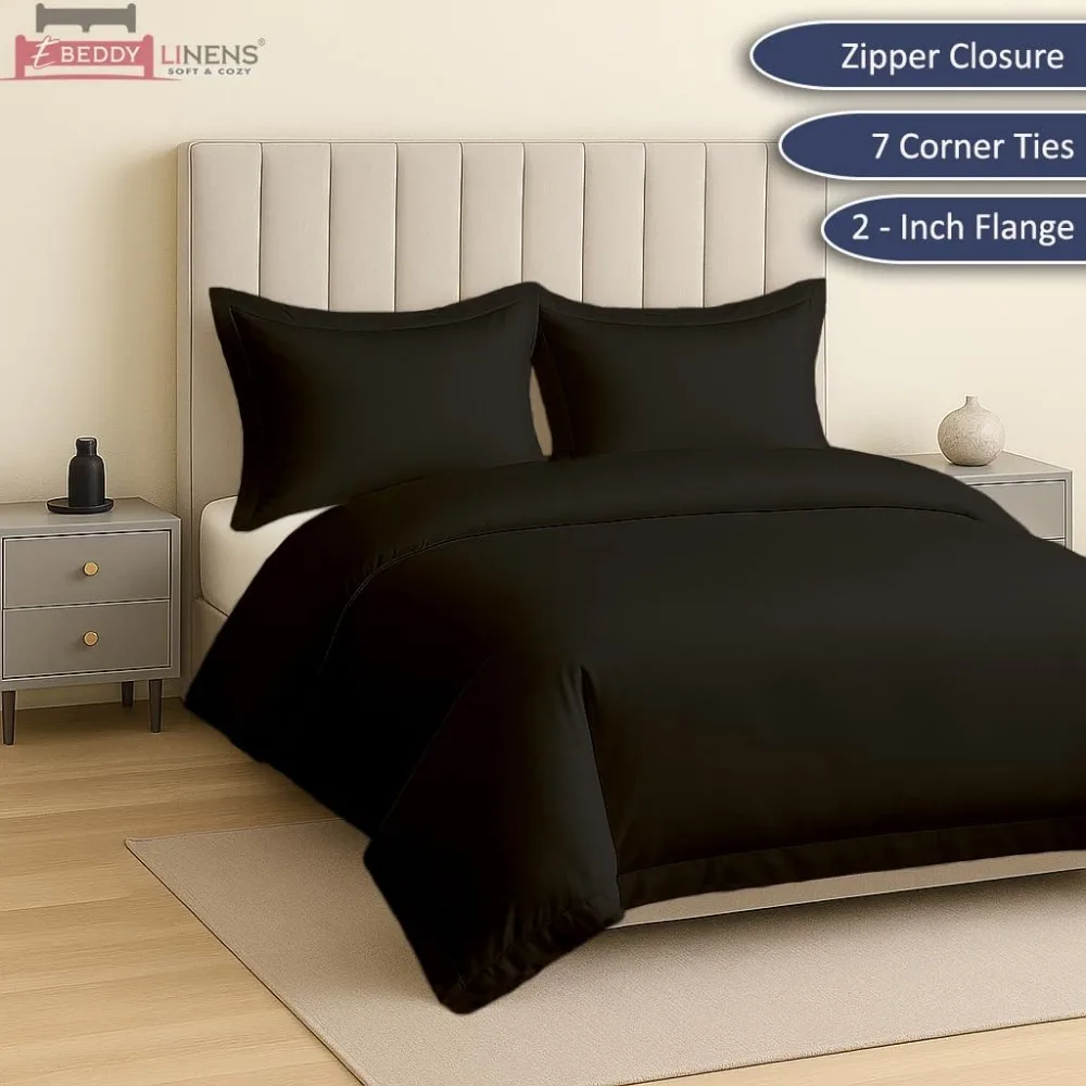 Set Sprei Katun Ukuran Full 80x90 Inci Lembut dan Bernapas 3-Piece (1 Sprei + 2 Sarung Bantal) Sudah Dicuci, Cocok untuk Kenyamanan