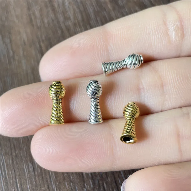 5*12mm il nuovo connettore a forma di zucca rosario nappa perlina connettore che fa accessori in lega di gioielli collana braccialetto di perline fai da te