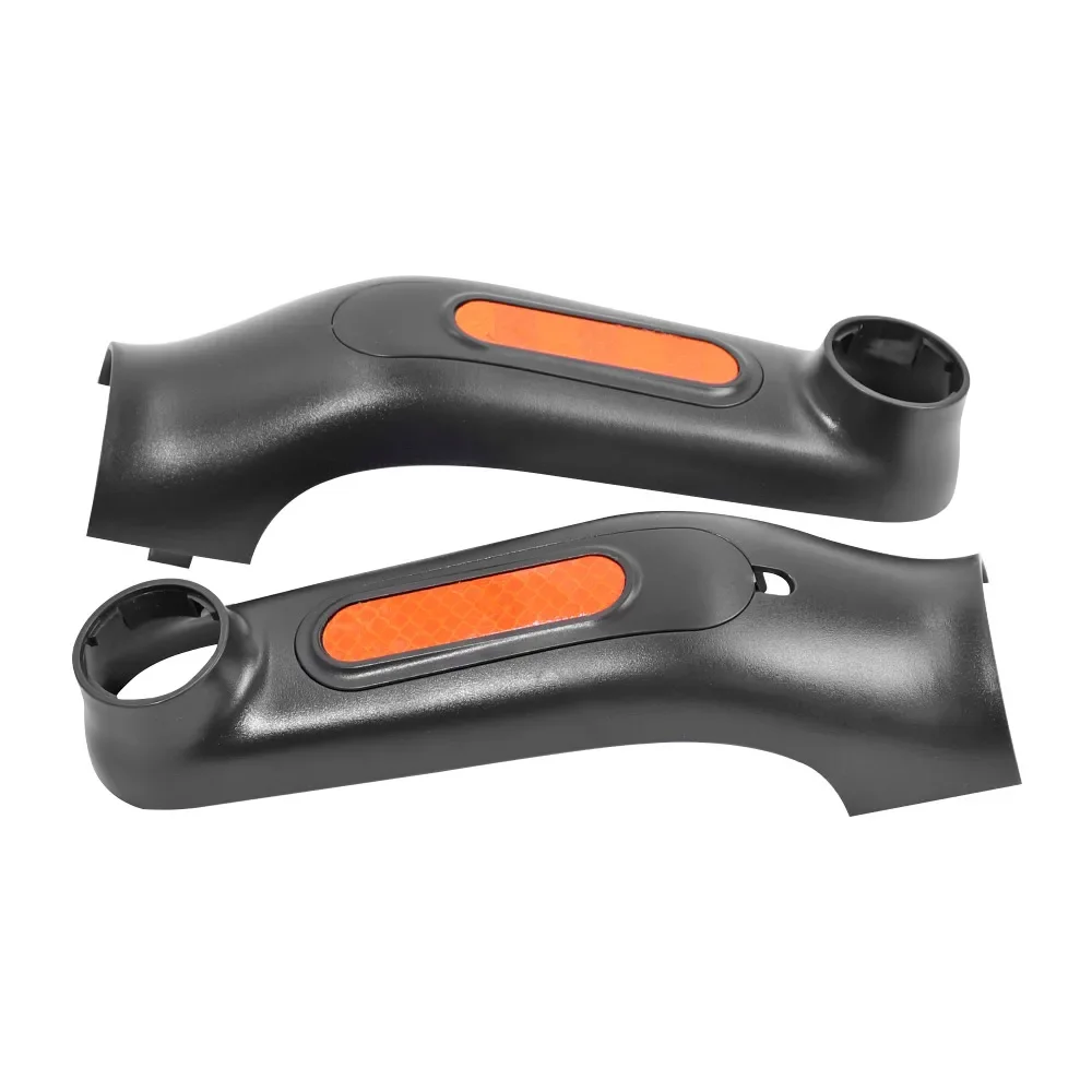 Front Protect Shell For Ninebot F20 F30 F40 Electric Scooter Left Right Front Wheel Reflective Sticker Assembly Kits Covers image 4