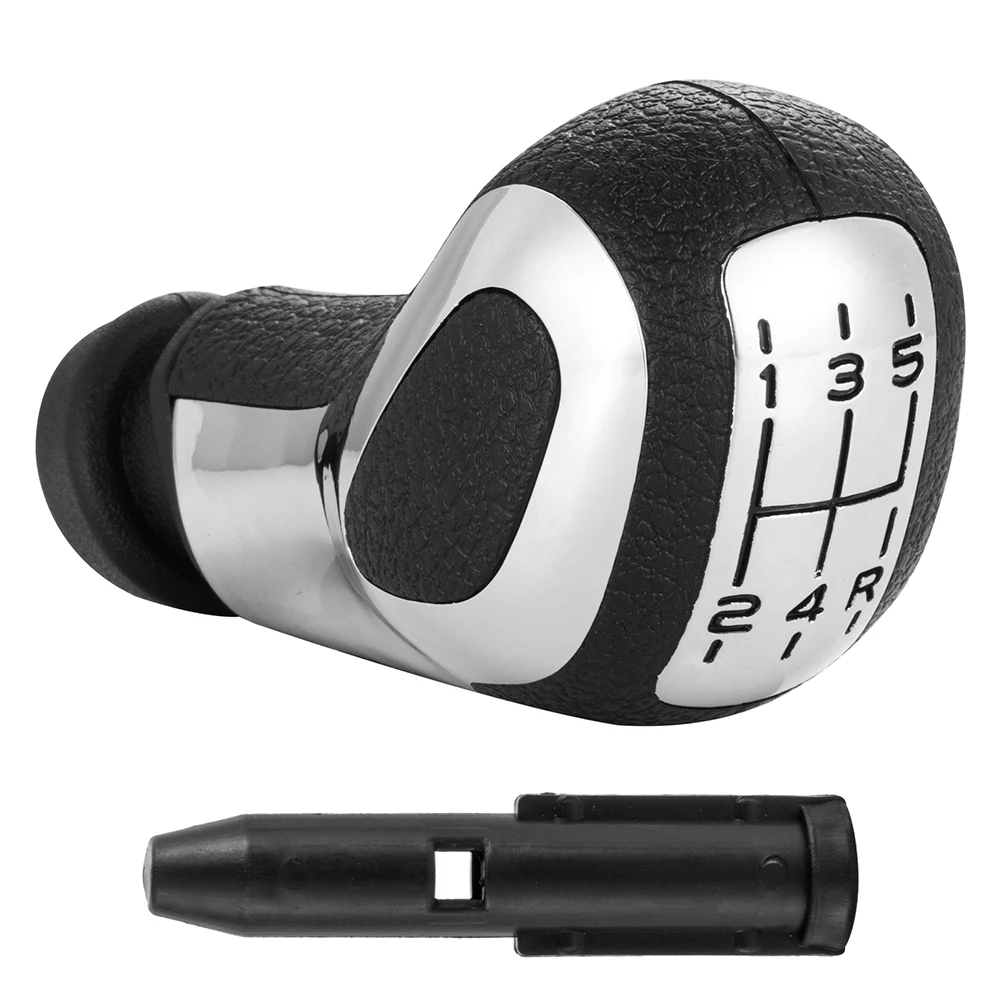 

5 Speed Gear Knob Car Shift Knob Anti-Corrosion Easy Installation Quality Assurance Trustworthy Product Car Interior