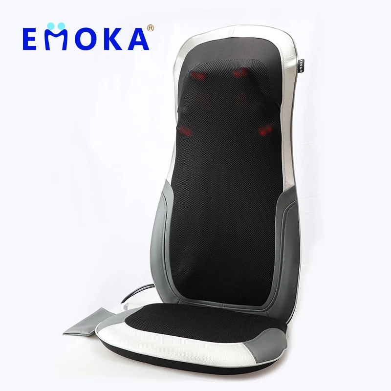 Wholesale Car And Home Use Healthcare Shiatsu Back And Neck Vibrate Massage Seat Cushion Car 3d Seat Buttock Massage