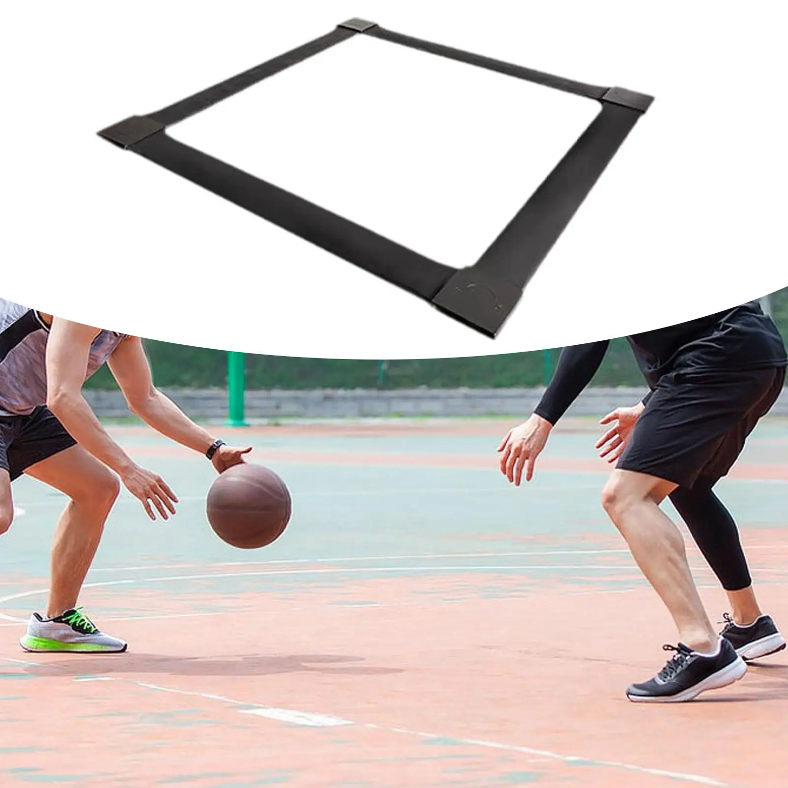 

Agility Rings Workout Multipurpose Sturdy Exercise Rings for Basketball Tennis