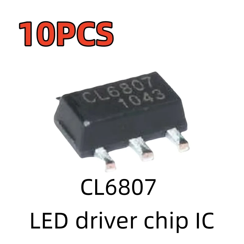 10PCS CL6807 SMT SOT89-5L LED driver chip IC