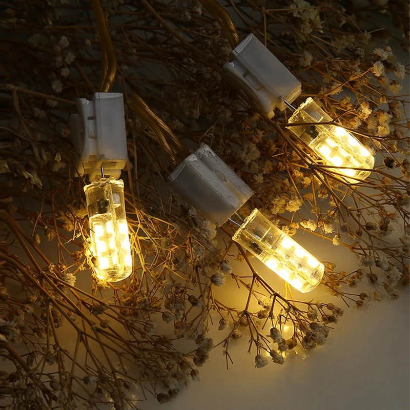 Mini G4 LED Lamp 3W 5W Bulb 12V 220V Candle Lights Replace Halogen for Chandelier Spotlight