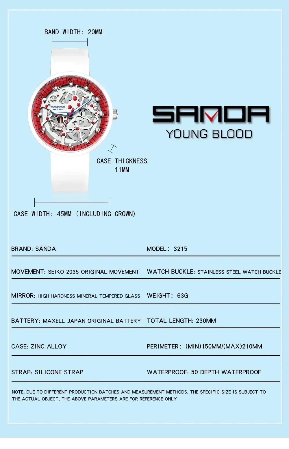 Sanda Fashion Trend Reloj electrónico Silicona Cool Hollow Reloj desmontable Reloj impermeable para hombres y mujeres