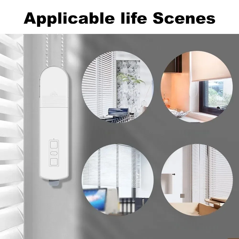 Tuya 스마트 블라인드 모터 Wifi 자동 전기 롤러 셔터 그림자 App 제어 리프팅 커튼 열기 닫기 드라이버