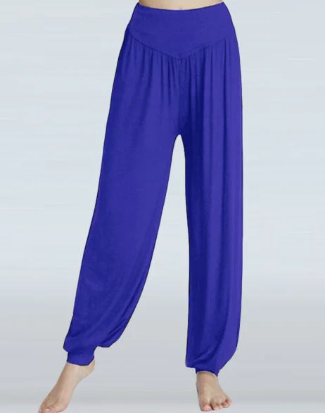 1pcs/lot Women Lady Harem Pants Modal Solid Long Pants Belly Dance Pants Boho Wide Trousers