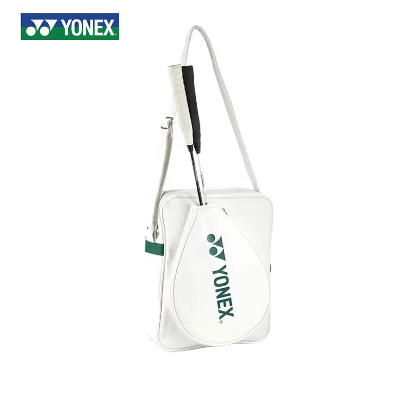 

Yonex Genuine Badminton Racket Bag for Women Holds Up To 2 Racquets Extra Space for Sports Gear PU Leather Waterproof Sports Bag